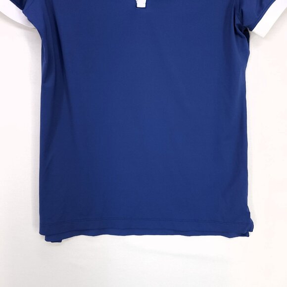 Peter Millar Polo Shirt  Women’s Small Betty Drop V-Neck Golf Contrast Trim - Picture 10 of 11